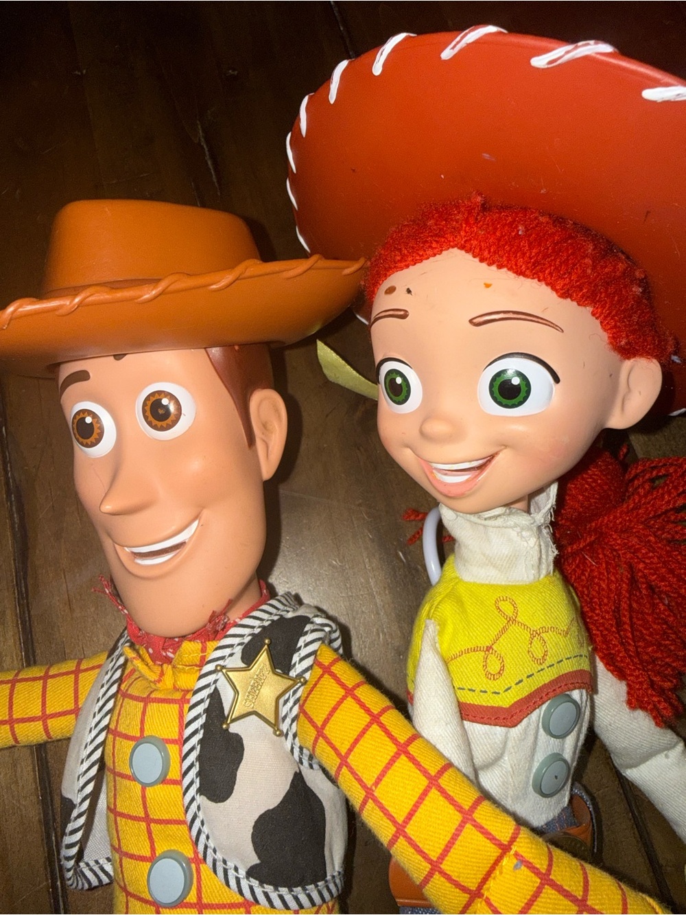 Toy Story Pull String Talking Woody & Jessie 15" Action Figure Lot Disney - Picture 2 of 11